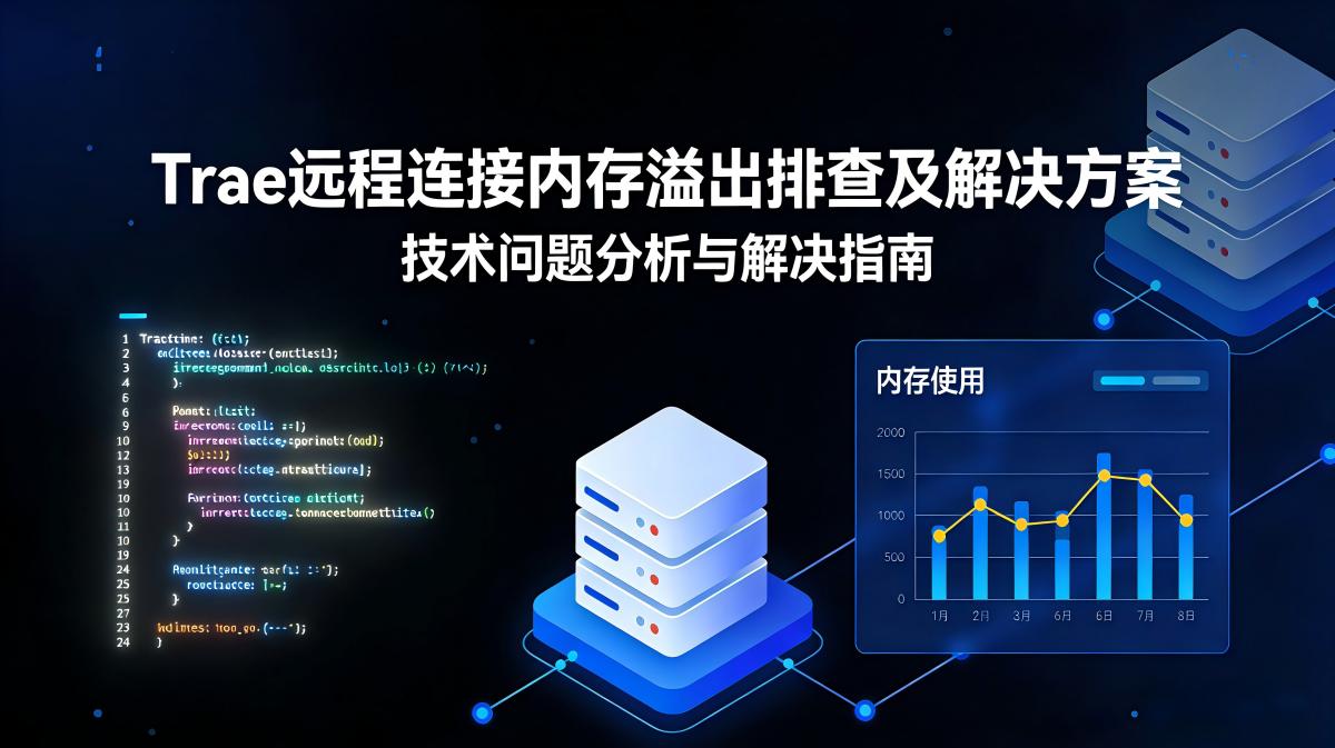 Trae远程连接内存溢出排查及解决方案