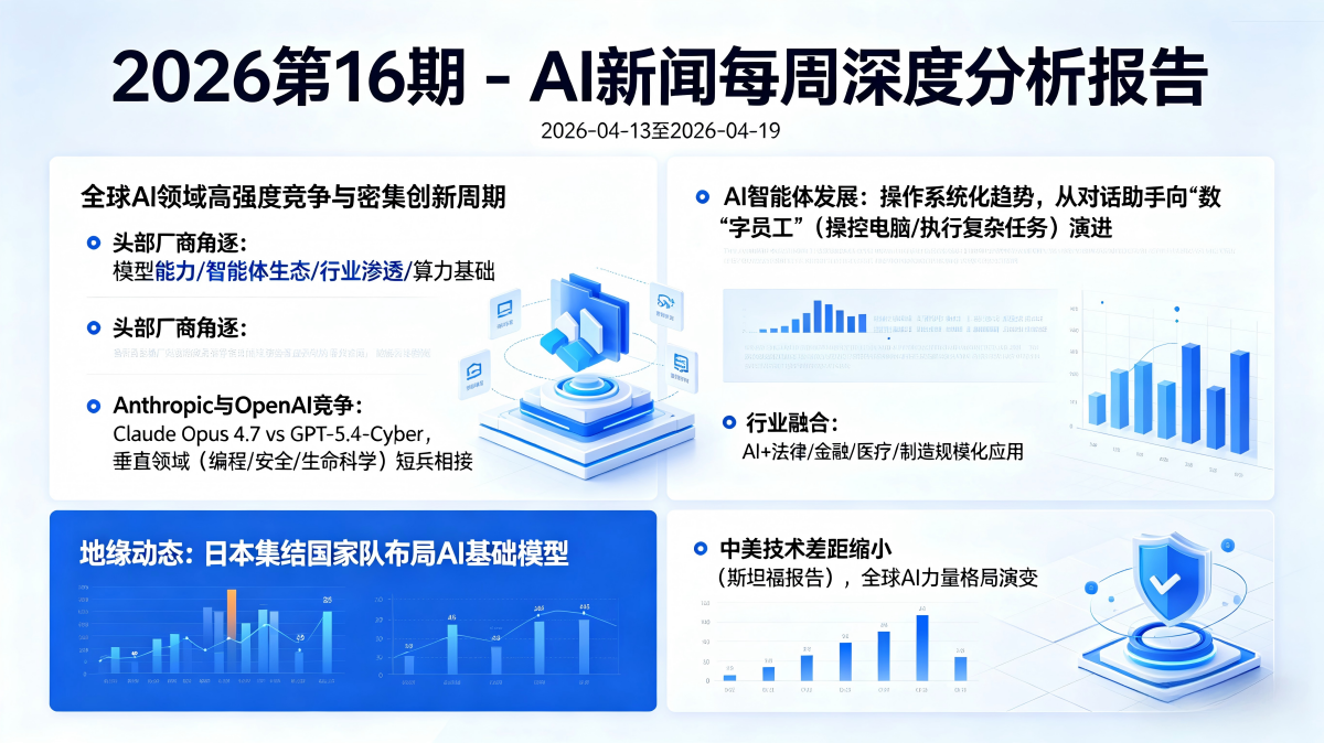 2026 第 16 期 - AI 新闻每周深度分析报告